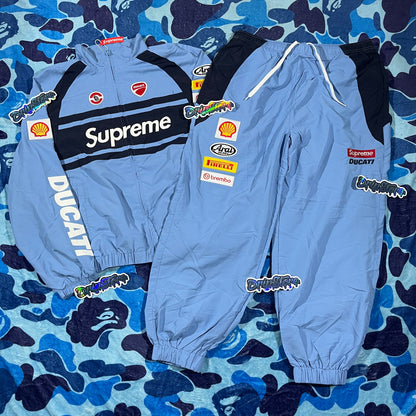 Supreme Ducati Tracksuit Light Blue