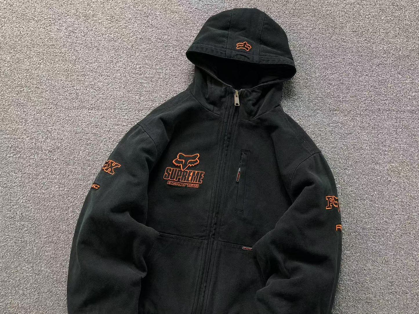 Supreme Fox Racing Jacket Black