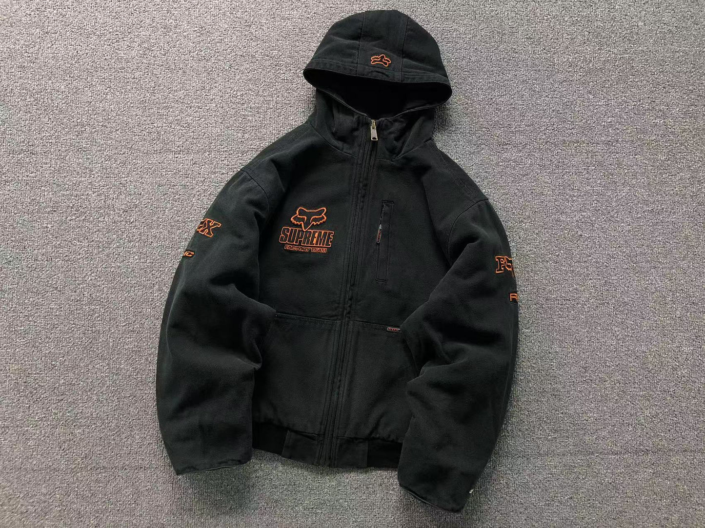 Supreme Fox Racing Jacket Black