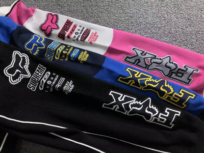 Supreme Fox Racing Zip Up Jacket White