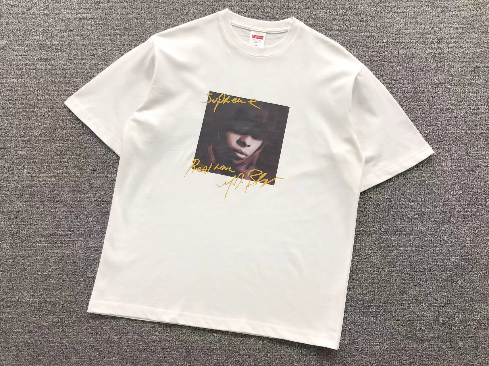 SUPREME MARY J. BLIGE TEE WHITE-Drip Store Argentina