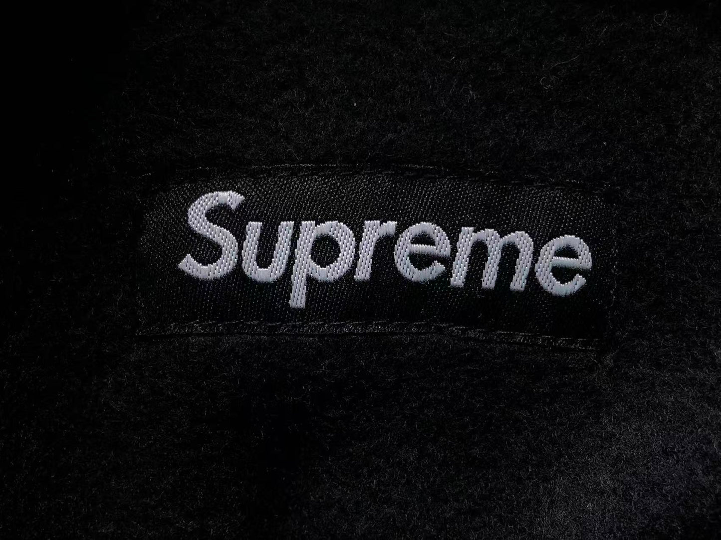 Supreme MM6 Maison Margiela Box Logo Zip Up Jacket Black
