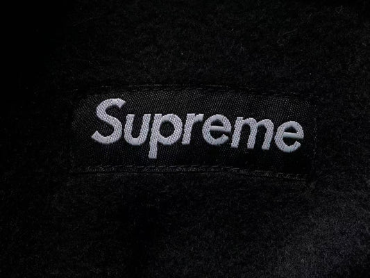 Supreme MM6 Maison Margiela Box Logo Zip Up Jacket Black