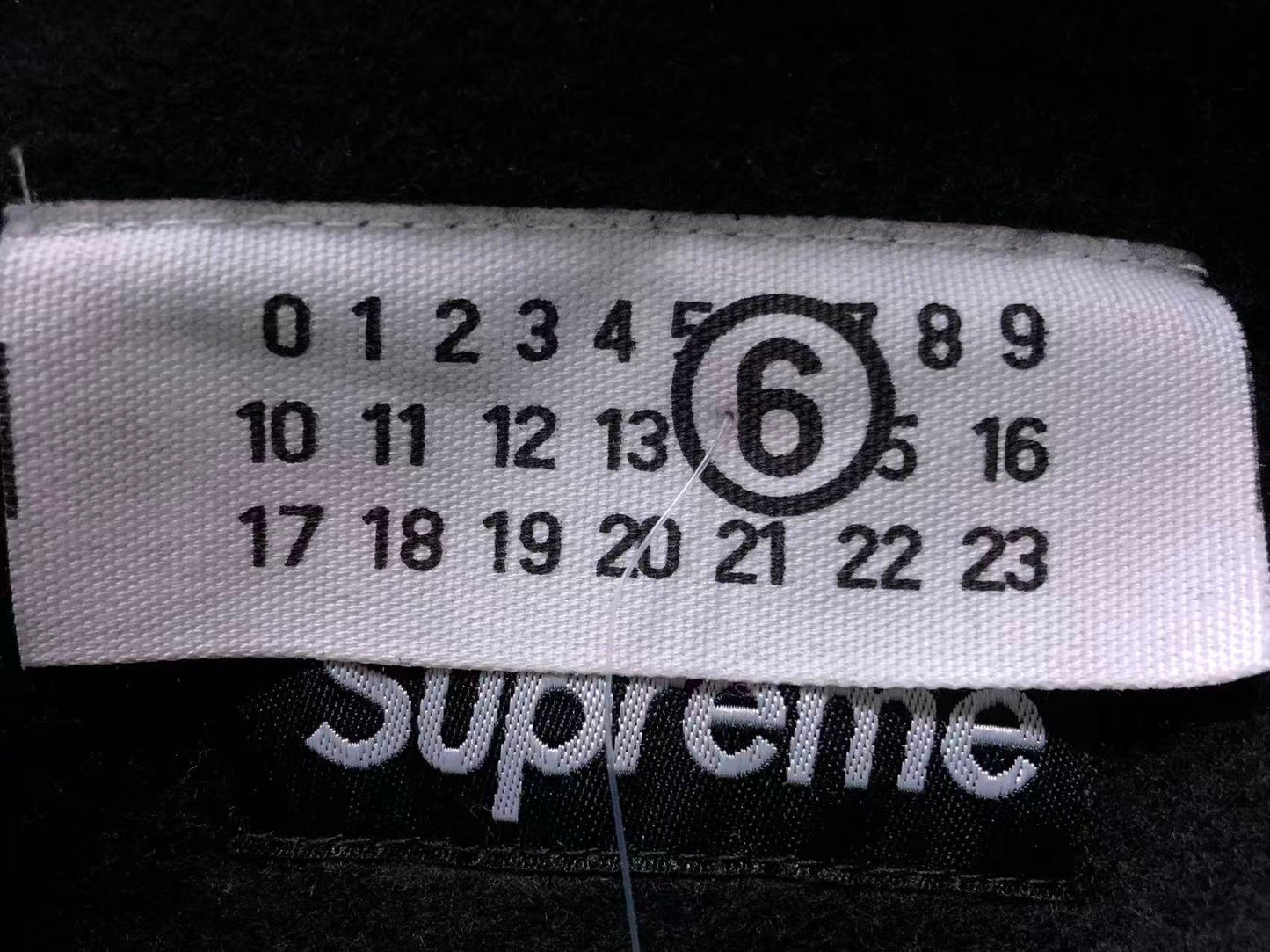 Supreme MM6 Maison Margiela Box Logo Zip Up Jacket Grey