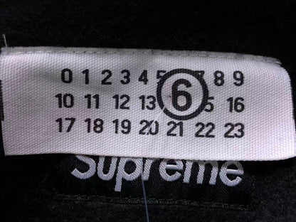 Supreme MM6 Maison Margiela Box Logo Zip Up Jacket Grey