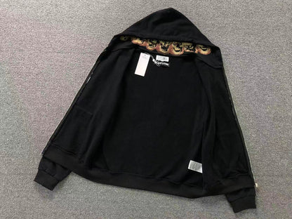 Supreme MM6 Maison Margiela Zip Up Jacket Black