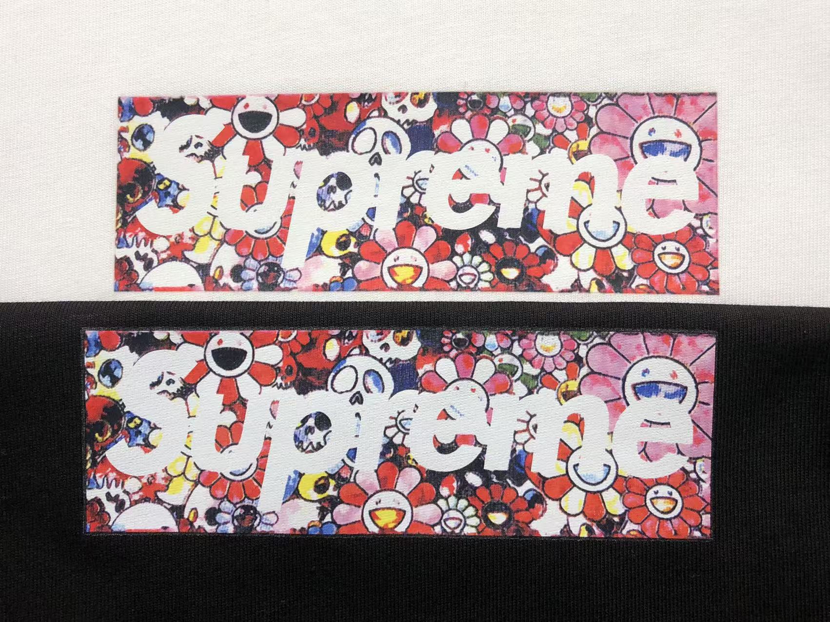SUPREME MURAKAMI BOX LOGO TEE BLACK-Drip Store Argentina