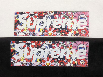 SUPREME MURAKAMI BOX LOGO TEE BLACK-Drip Store Argentina
