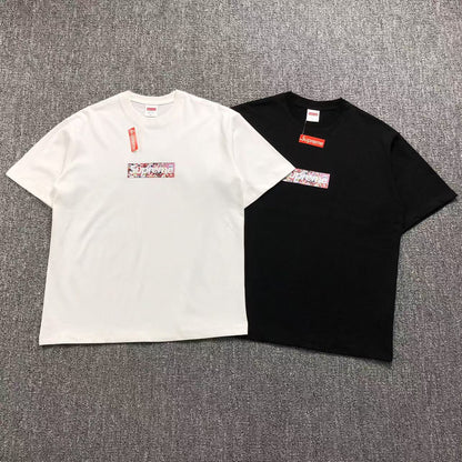 SUPREME MURAKAMI BOX LOGO TEE BLACK-Drip Store Argentina