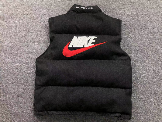 supreme-nike-denim-puffer-vest-black-Drip Store Argentina
