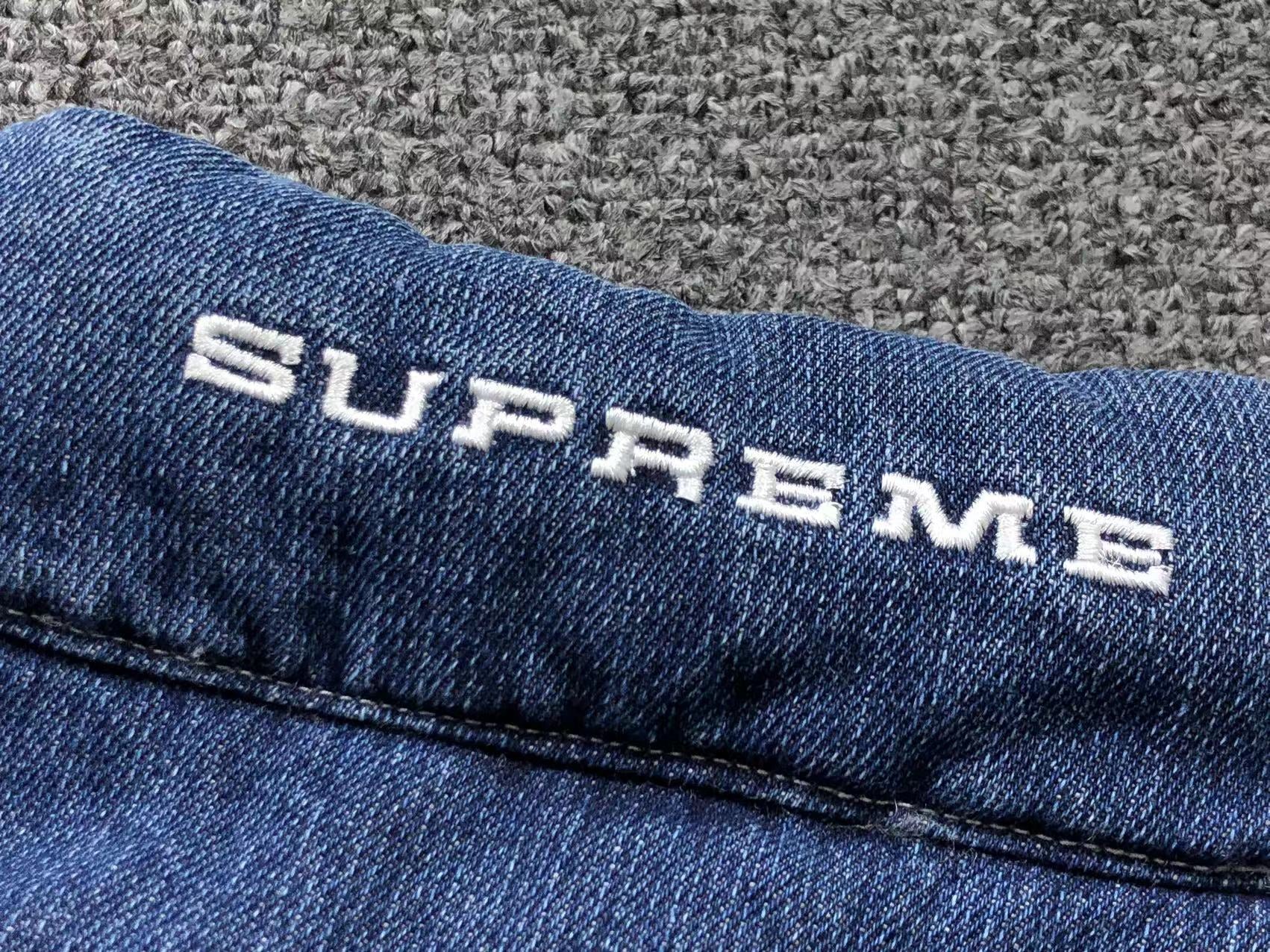 Supreme Nike Denim Puffer Vest Indigo-Drip Store Argentina