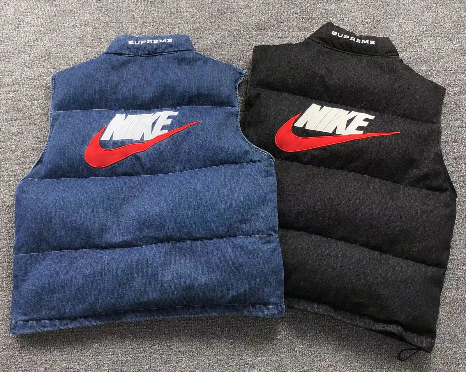 Supreme Nike Denim Puffer Vest Indigo-Drip Store Argentina
