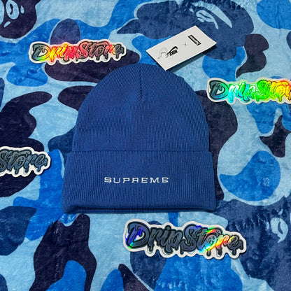 SUPREME NIKE SNAKESKIN GORRO BEANIE AZUL-Drip Store Argentina