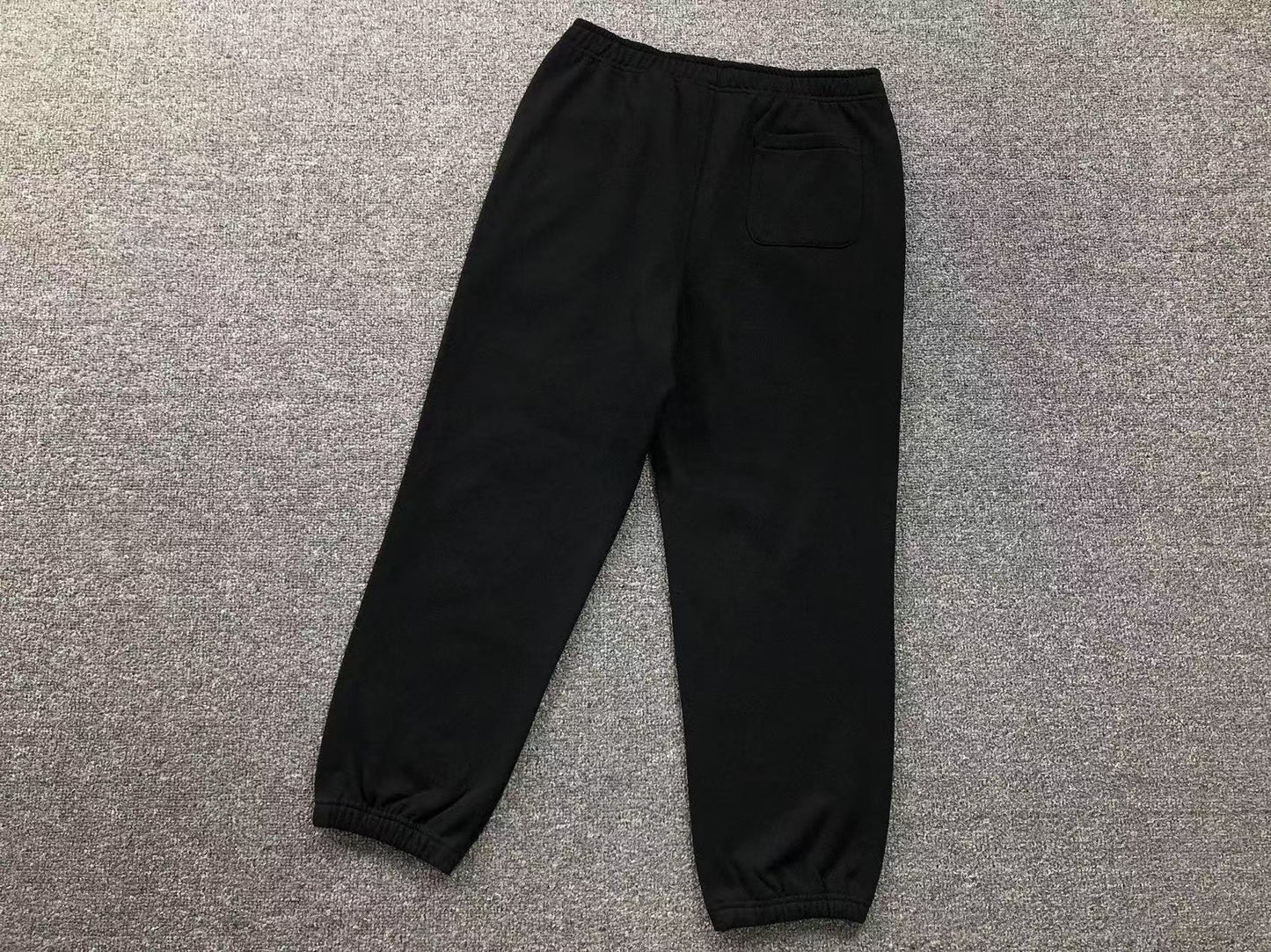 Supreme Satin Appliqué Sweatpants Black