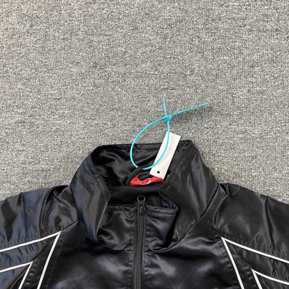 Supreme Satin Piping Pullover Black