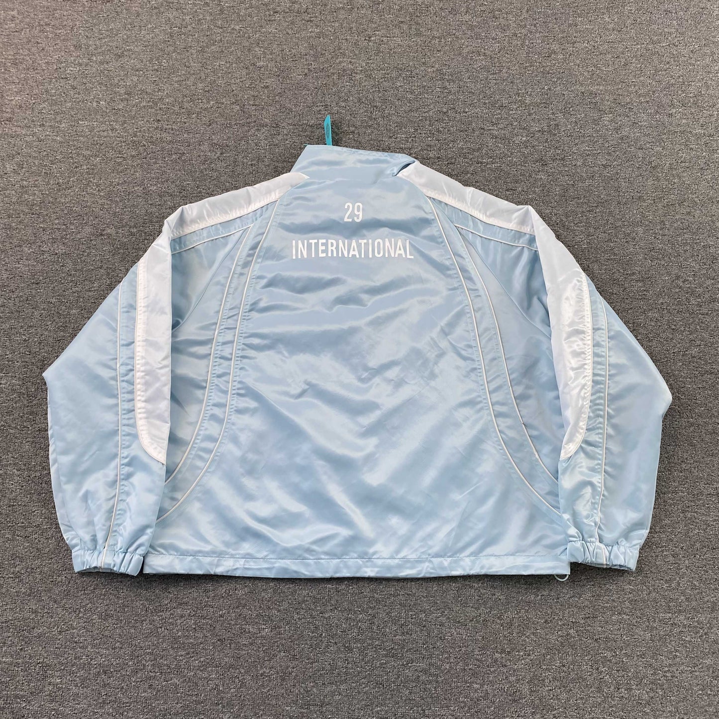 Supreme Satin Piping Pullover Light Blue