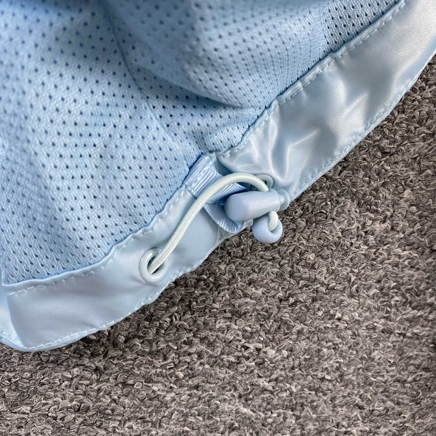 Supreme Satin Piping Pullover Light Blue