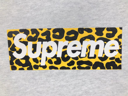 Supreme Shanghai Box Logo Hoodie Heather Grey