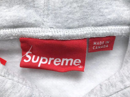 Supreme Shanghai Box Logo Hoodie Heather Grey