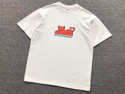 SUPREME TOY MACHINE DEVIL CAT TEE WHITE-Drip Store Argentina