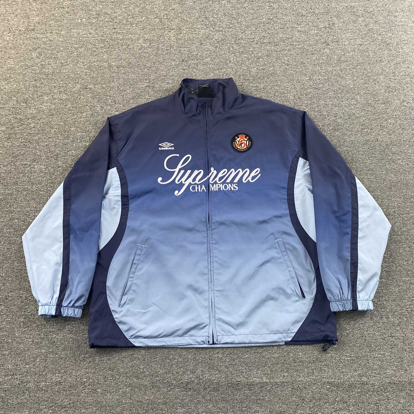 Supreme Umbro Gradient Track Jacket Navy