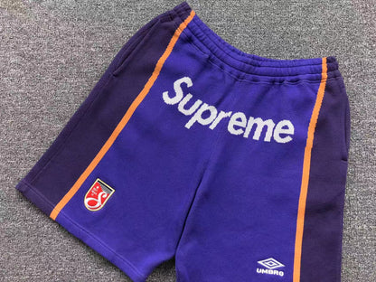 Supreme Umbro Knit Soccer Short Purple