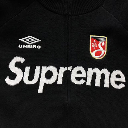 Supreme Umbro Zip Up Sweater Black