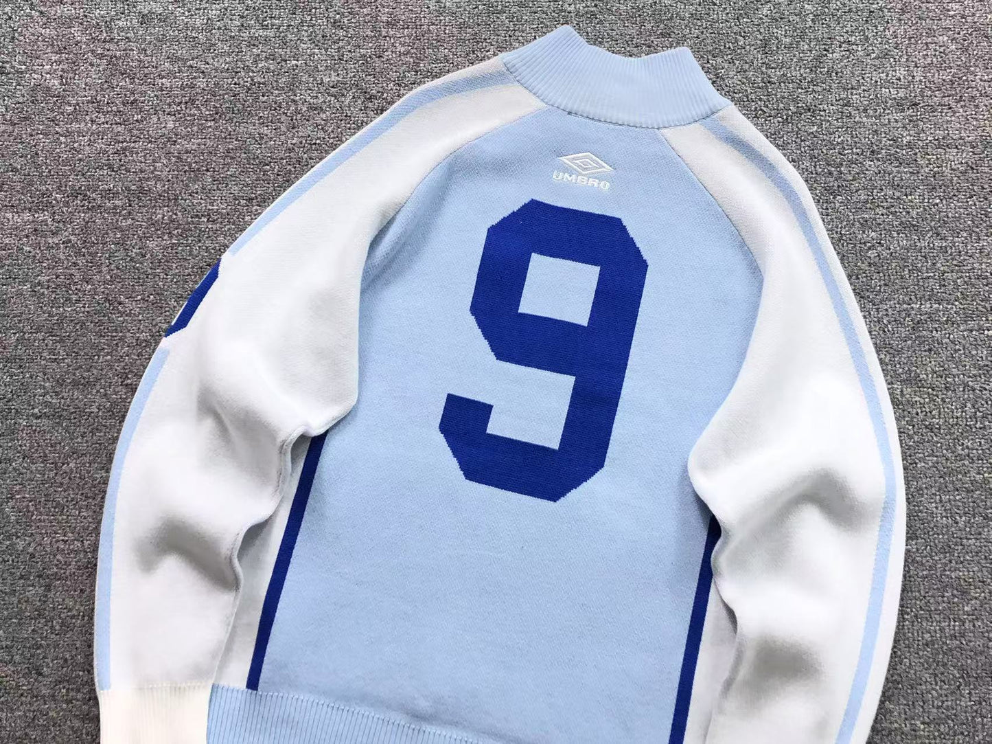 Supreme Umbro Zip Up Sweater Light Blue