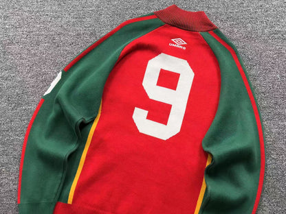 Supreme Umbro Zip Up Sweater Red