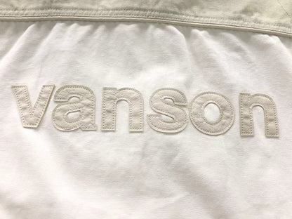 Supreme Vanson Leathers Cordura Cotton Jacket White