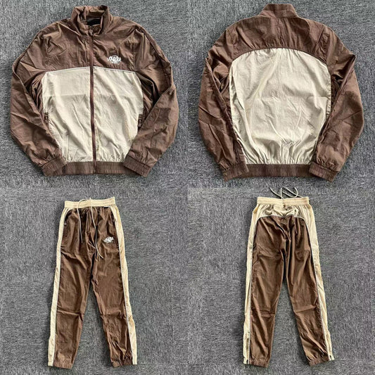 Syna World Syna Logo Shell Tracksuit Brown-Drip Store Argentina
