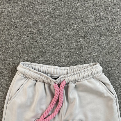SYNA WORLD SYNA LOGO SHORTS GREY PINK-Drip Store Argentina