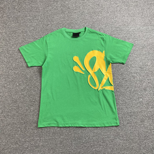 Syna World Syna Logo T-Shirt/Short Set Green-Drip Store Argentina