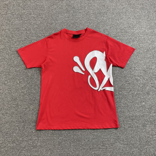 Syna World Syna Logo T-Shirt/Short Set Red-Drip Store Argentina