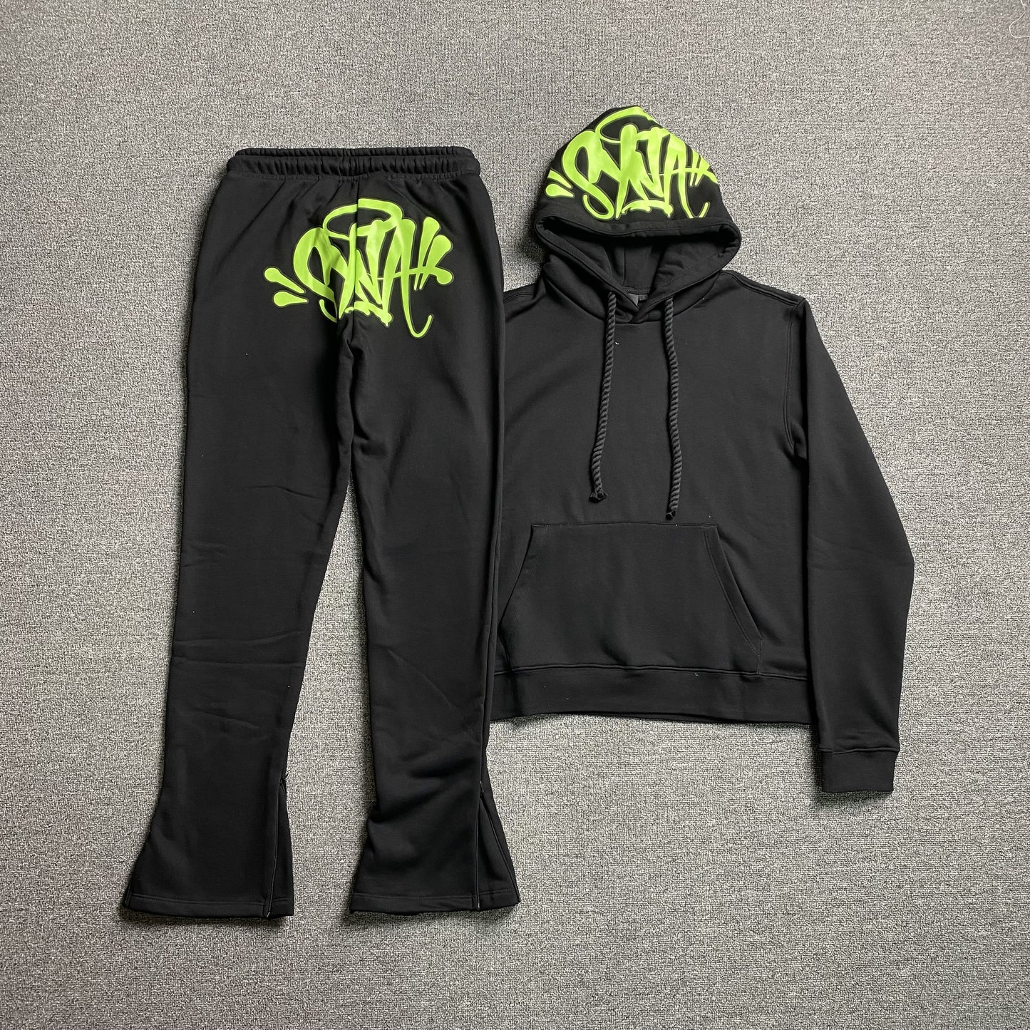 Syna World Syna Logo Tracksuit Black Green