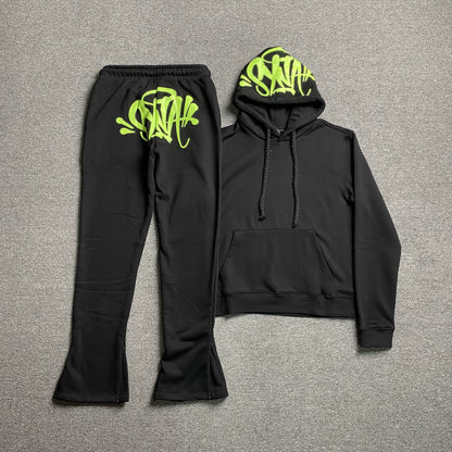 Syna World Syna Logo Tracksuit Black Green