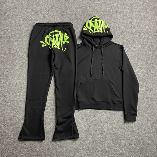 Syna World Syna Logo Tracksuit Black Green