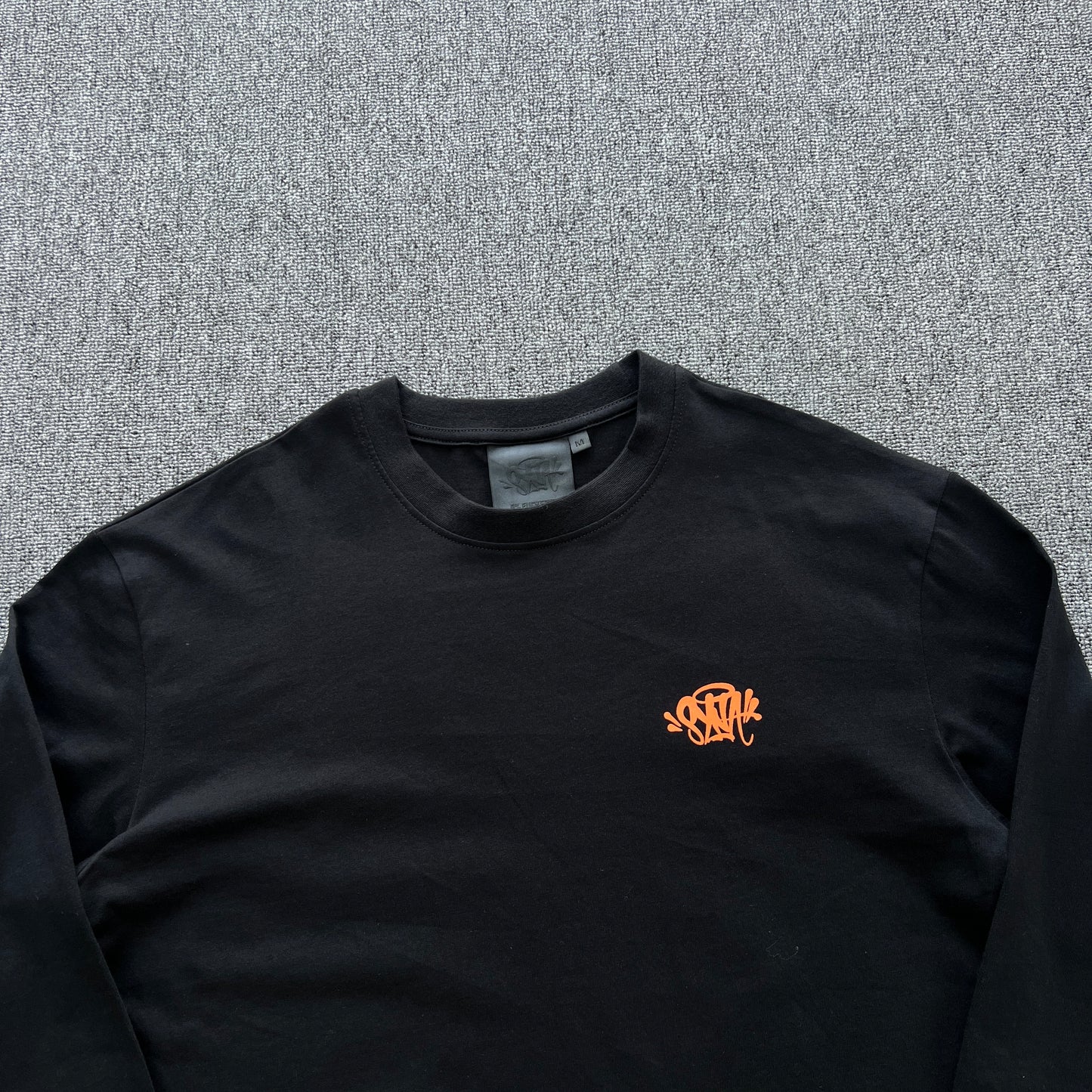 Syna World Synarchy Long Sleeve Tee Black Orange