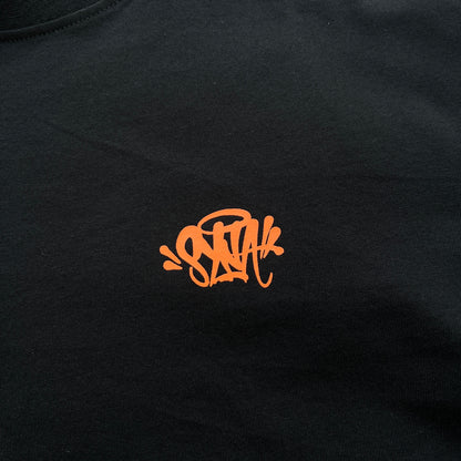 Syna World Synarchy Long Sleeve Tee Black Orange