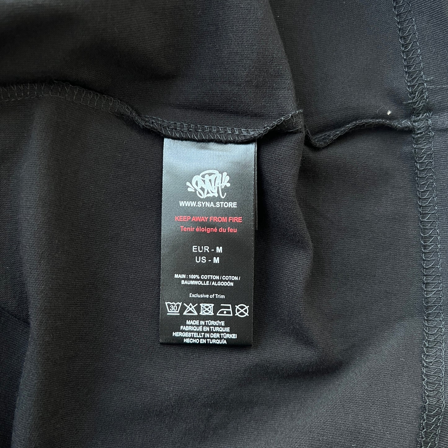 Syna World Synarchy Long Sleeve Tee Black Orange