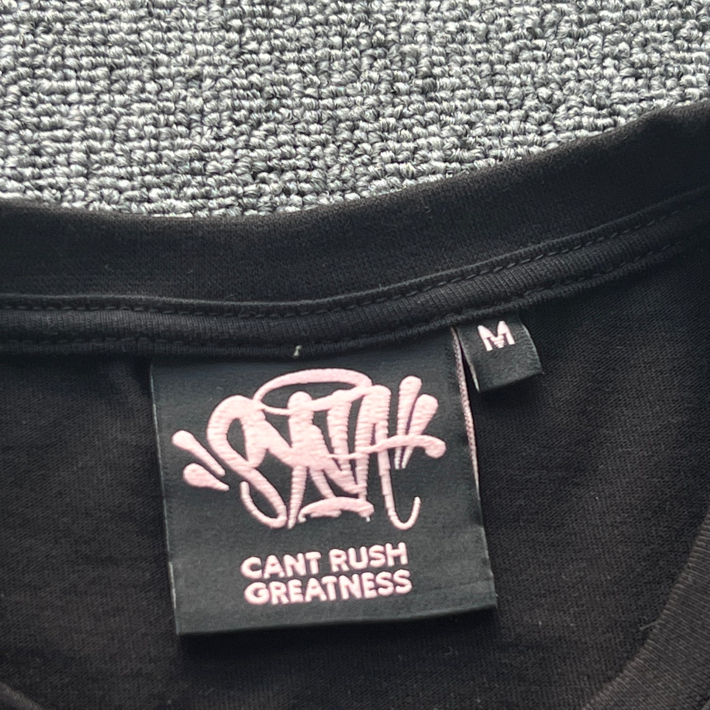 Syna World Synarchy Long Sleeve Tee Black Pink