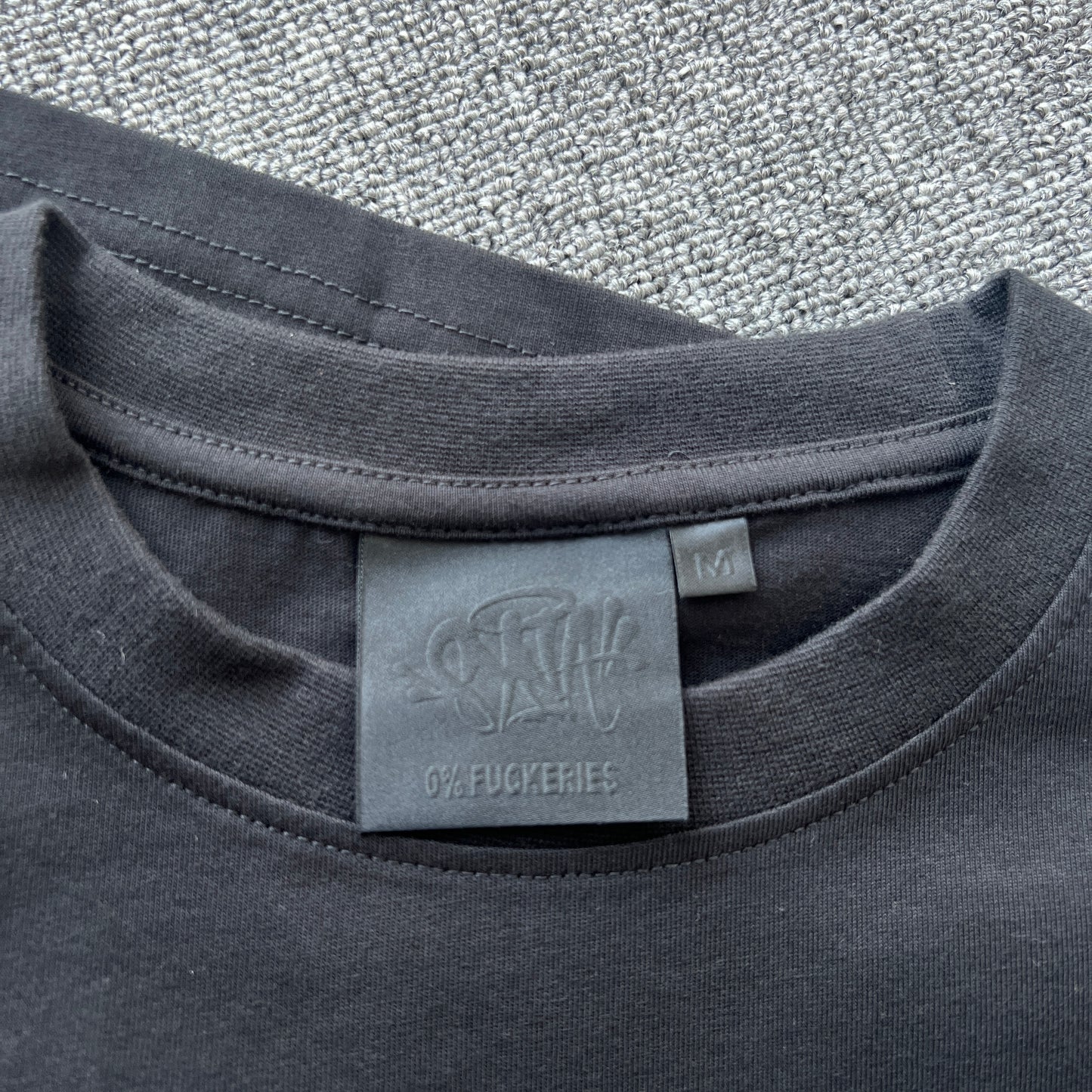 Syna World Synarchy Long Sleeve Tee Black Skyblue