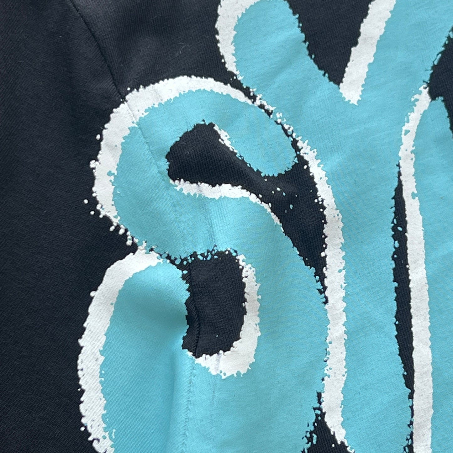 Syna World Synarchy Long Sleeve Tee Black Skyblue