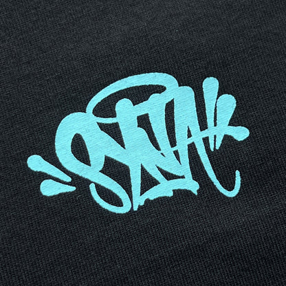 Syna World Synarchy Long Sleeve Tee Black Skyblue
