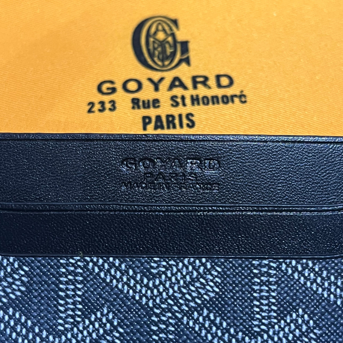 Tarjetero Goyard