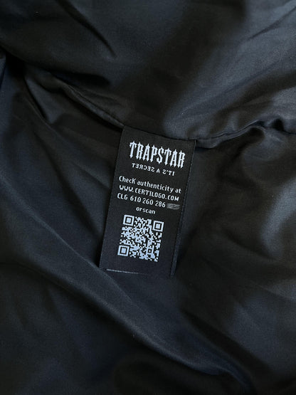 Trapstar Decoded Hooded 2.0 Puffer Jacket Black