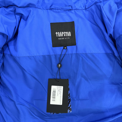 Trapstar Decoded Hooded 2.0 Puffer Jacket Dazzling Blue