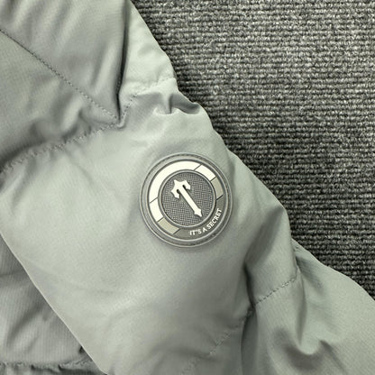 Trapstar Decoded Hooded 2.0 Puffer Jacket Grey