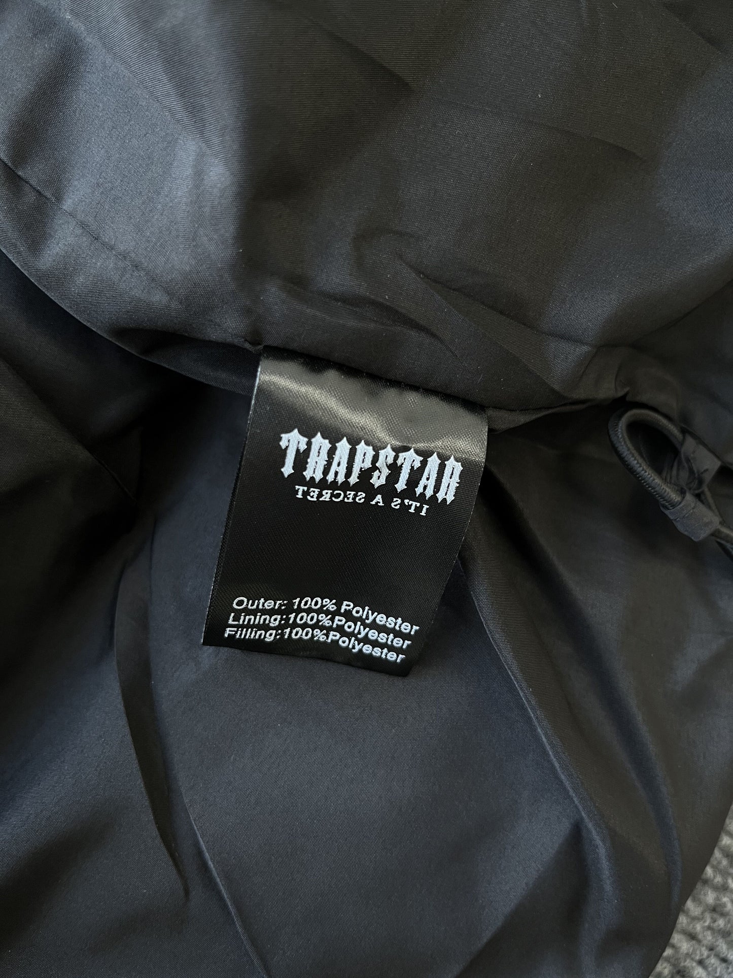 Trapstar Hyperdrive Detachable Hooded Puffer Jacket Black Lime