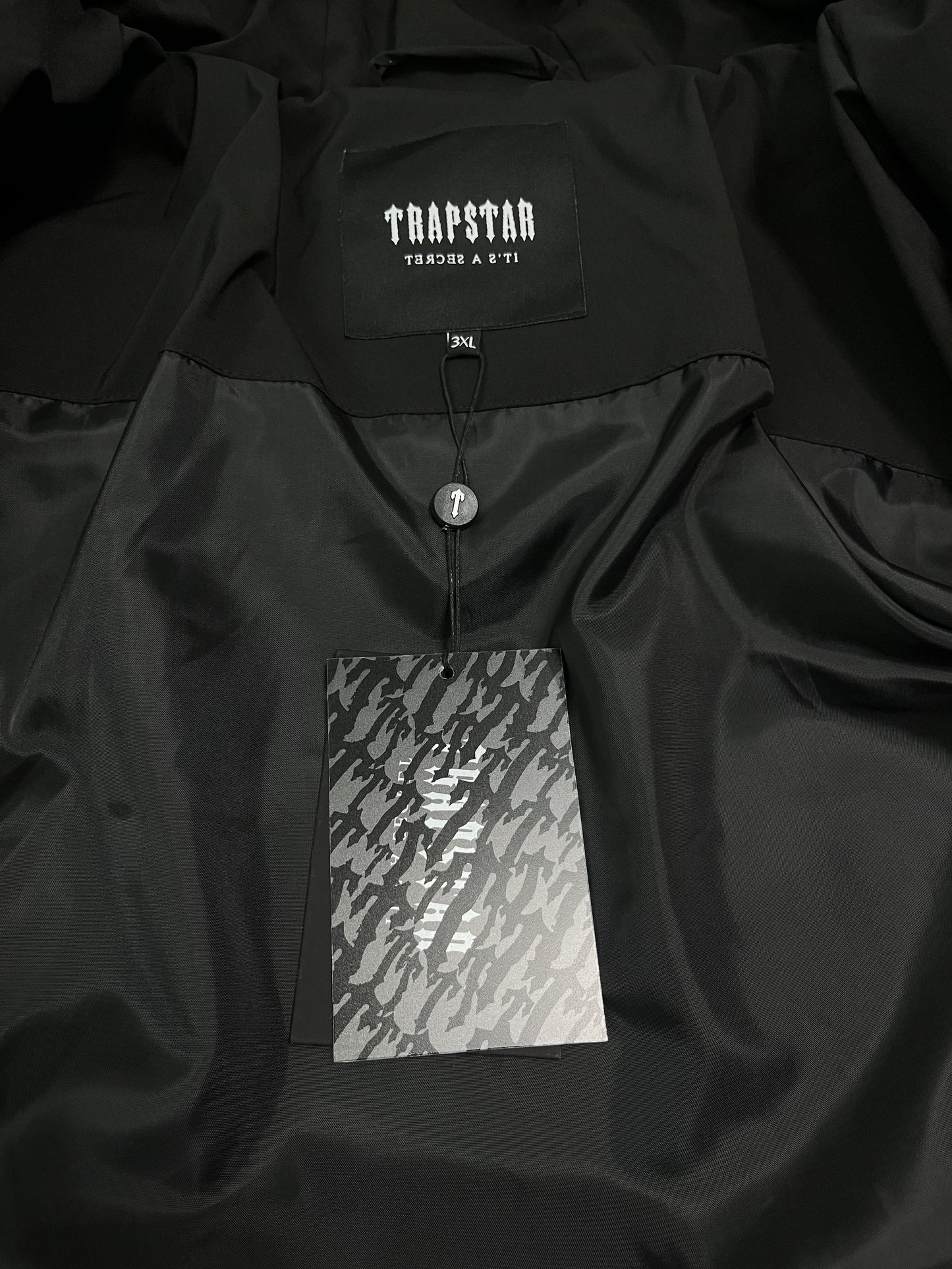 Trapstar Hyperdrive Technical Puffer Jacket Blackout